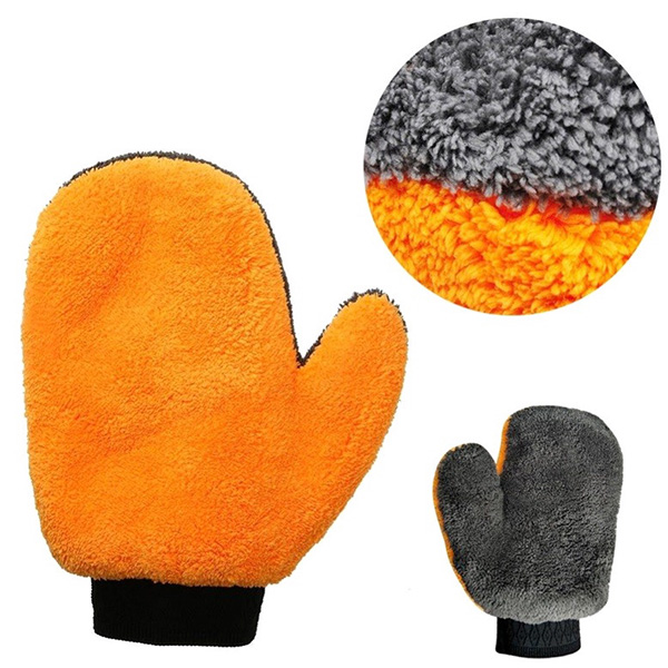 Car Washing Glove Cleaning Mitt Short Wool Mitt