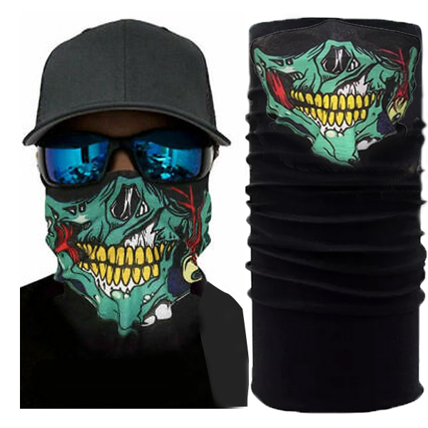 green skull balaclava