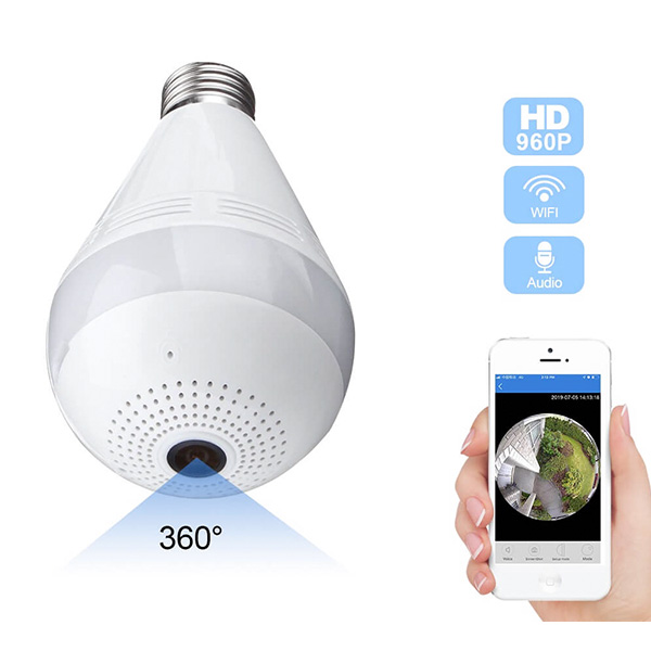 V380 Vr Cam Bulb Camera