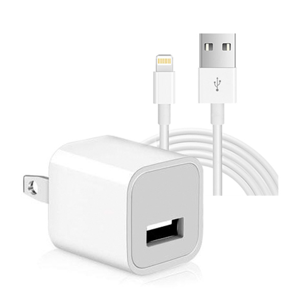 Iphone X 2 Pin Fast Charger With Lighting To USB Cable